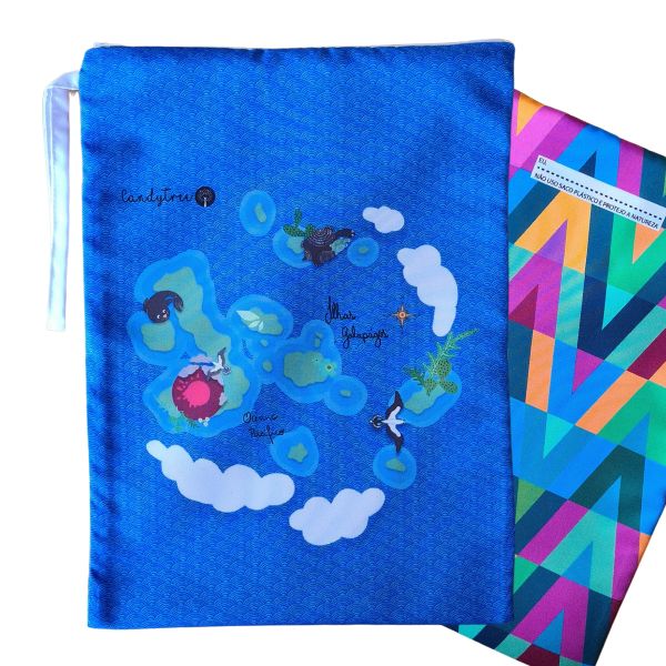 Saco para Roupa Molhada e Suja Grande - Candytree