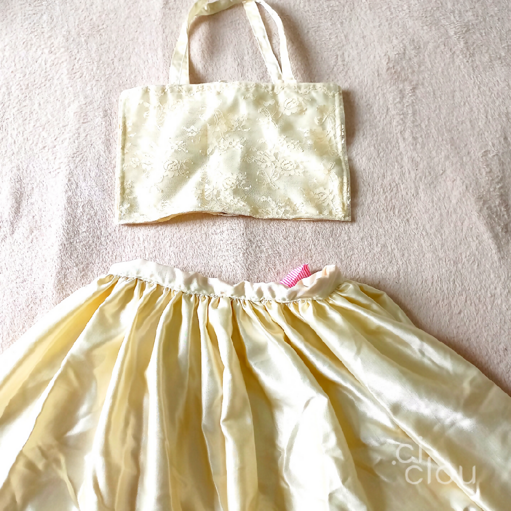 Conjunto criança tamanho 8 anos ( saia + top)