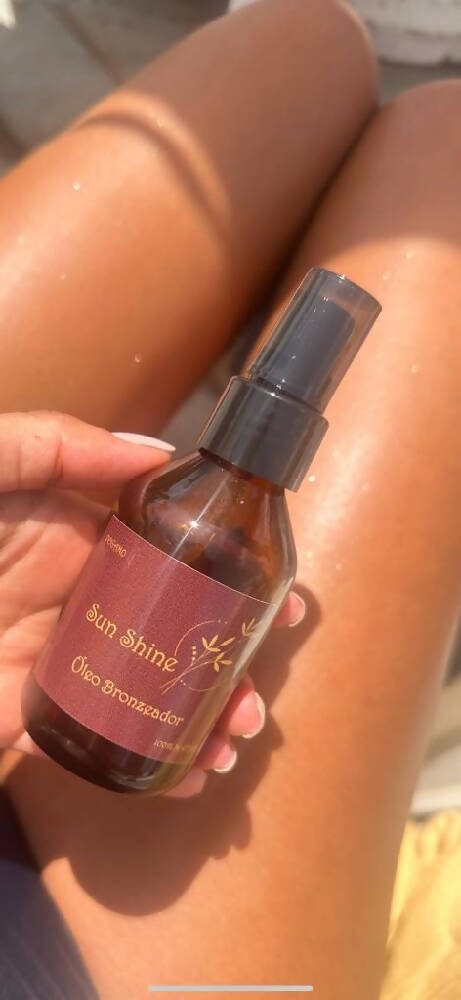 Sun Shine Óleo Bronzeador Vegano 100% Natural