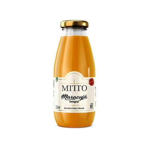 Suco de Maracujá Integral 300 ml - Mitto Sucos