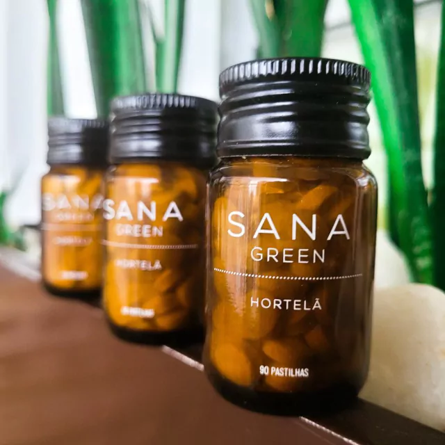 Pastilha Dental Sustentável Hortelã - Sana Green