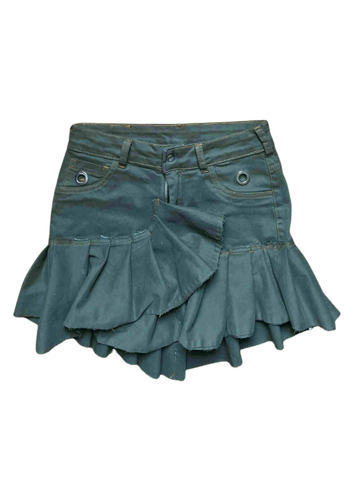 Conjunto Plissado Verde