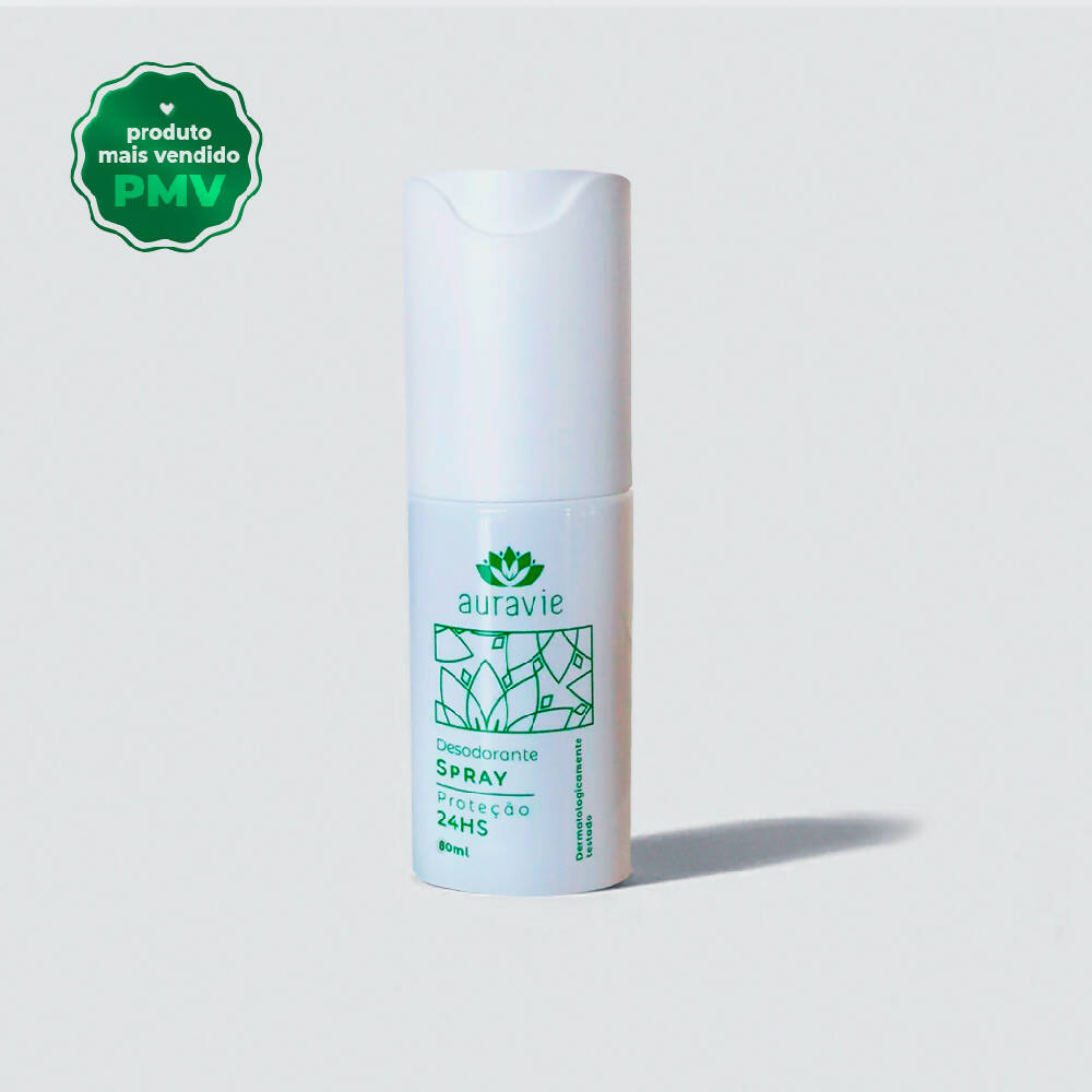 Aura Bioma Spray - Desodorante Natural, Desodorante Vegano - 80 ml