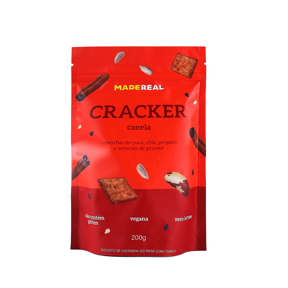 Cracker de Canela 200g - Made Real