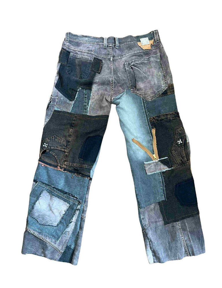 Calça Jeans Handmade Ferrugem