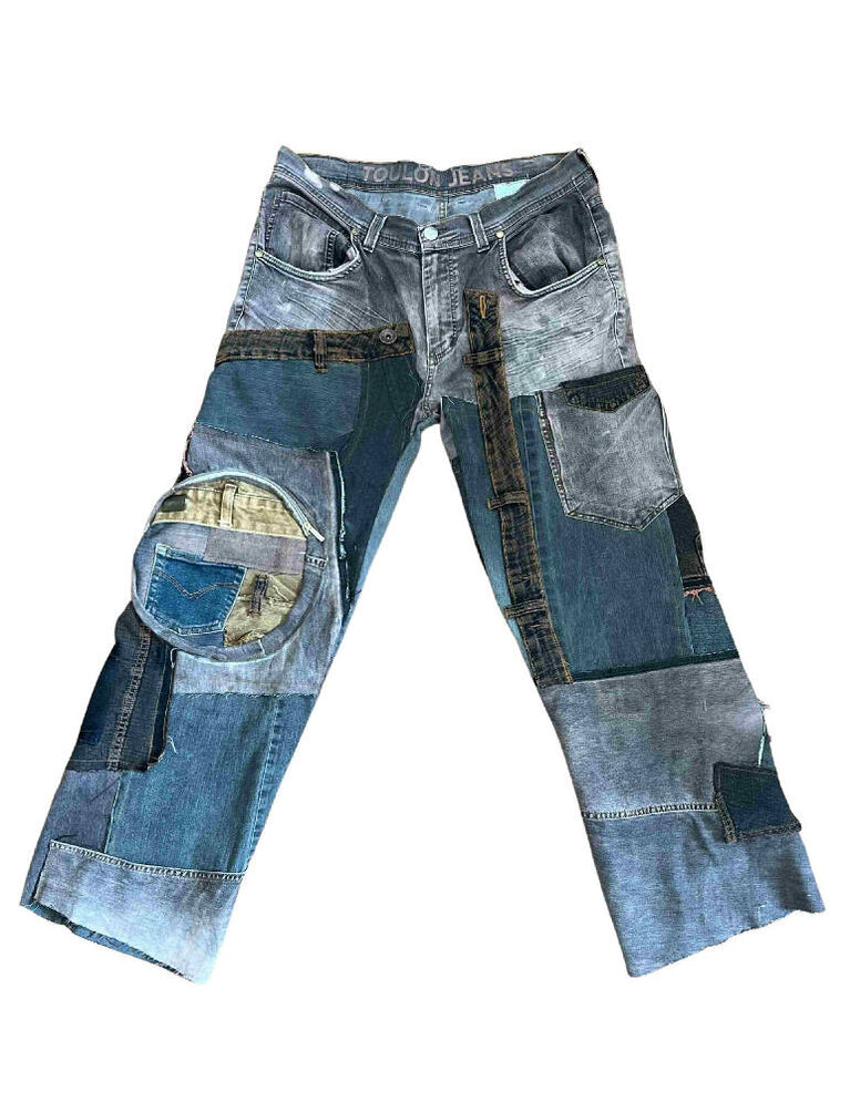 Calça Jeans Handmade Ferrugem