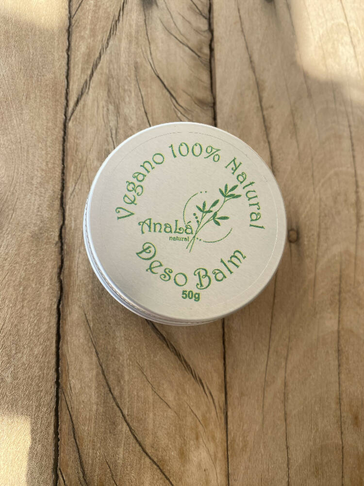 Bálsamo desodorante vegano 100% natural